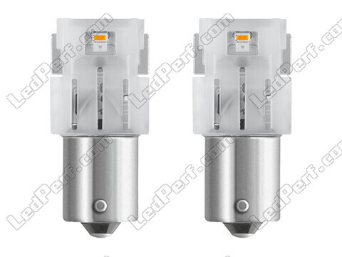 PY21W amber LED bulbs Osram LEDriving® SL - BAU15s