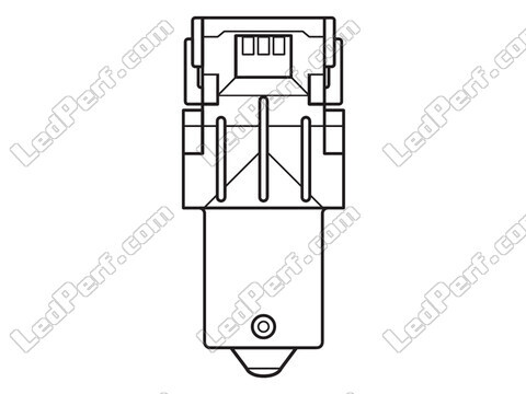 LED bulbs P21W Osram LEDriving® SL White 6000K - BA15s