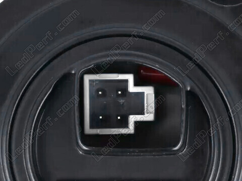 Zoom on the connector of the Xenon ballast for Honda Civic 8G