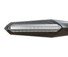 Front view of dynamic LED turn signals with Daytime Running Light for Aprilia RXV-SXV 450