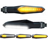 2-in-1 dynamic LED turn signals with integrated Daytime Running Light for Ducati Monster 1100