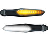 2-in-1 sequential LED indicators with Daytime Running Light for Gilera Fuoco 500