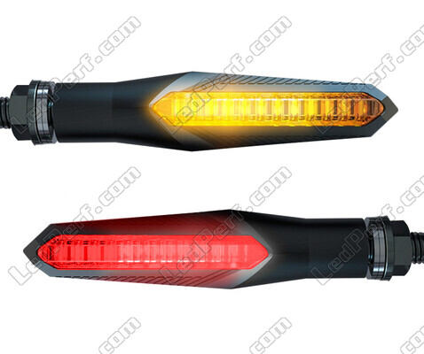 Dynamic LED turn signals 3 in 1 for Kawasaki EN 500 Indiana