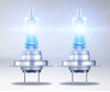 H7 halogen bulbs Osram Cool Blue Intense producing LED effect lighting