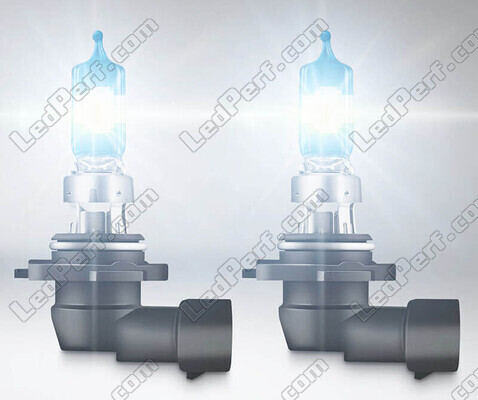 Lighting of a pair of HB3 Osram Night Breaker Laser bulbs + 150%