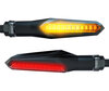 Dynamic LED turn signals + brake lights for Aprilia RXV-SXV 550