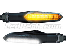 Dynamic LED turn signals + Daytime Running Light for Yamaha YBR 125 (2010 - 2013)