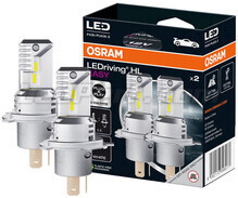 Osram LEDriving® HL EASY H4 LED Bulbs - 64193DWESY-2HB