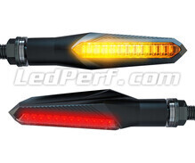 Dynamic LED turn signals + brake lights for Yamaha SR 125